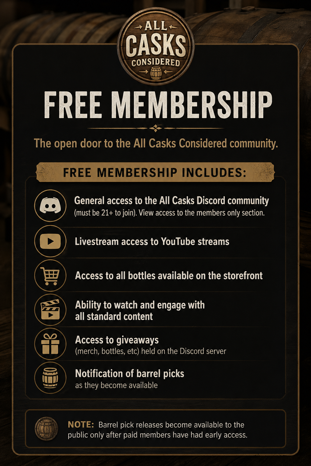 Free Membership